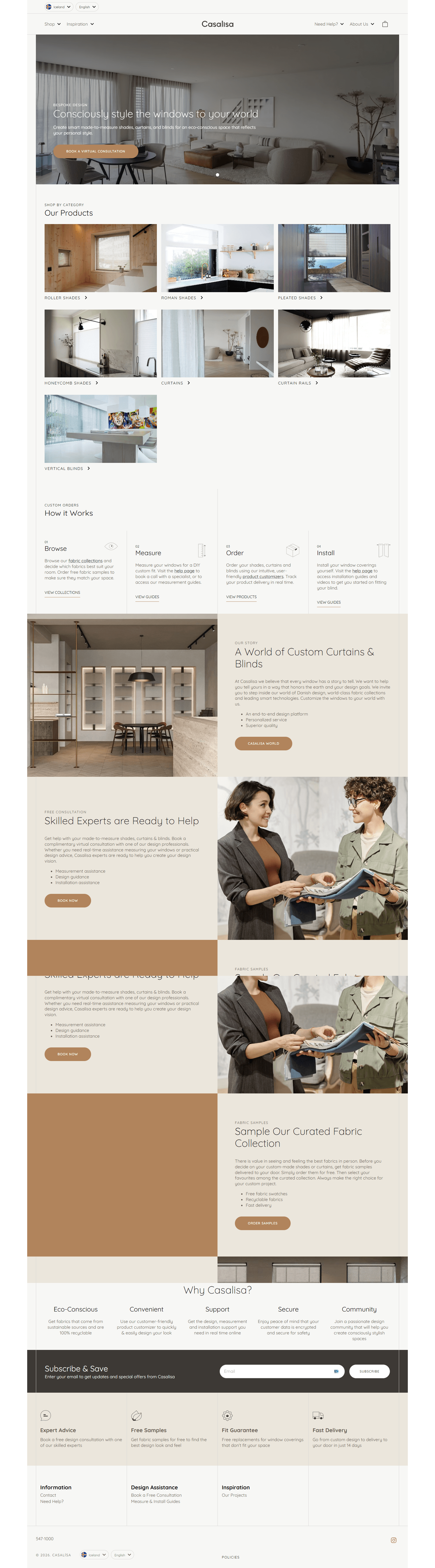 Screenshot of selected work — project five